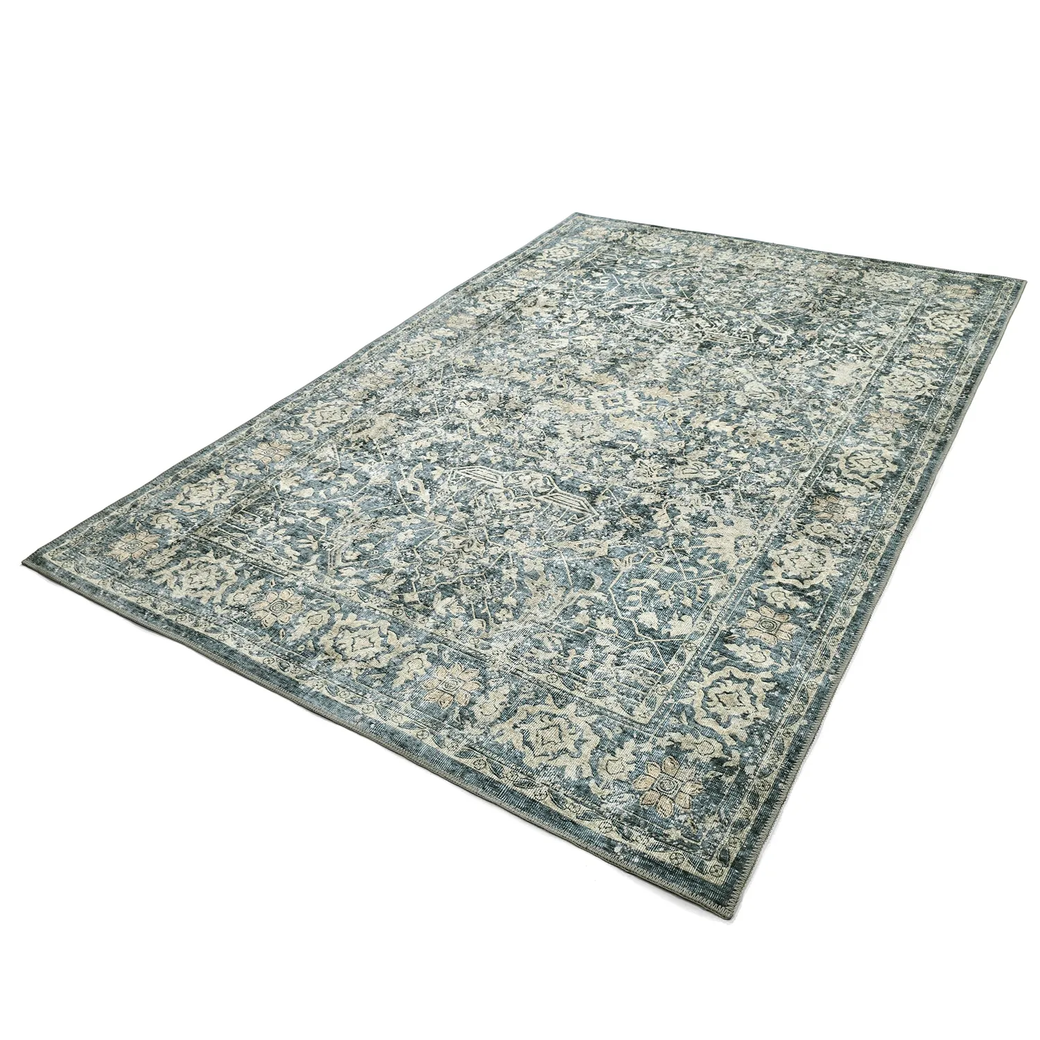 Koberec s plochým tkaním - Meralis (modrý)