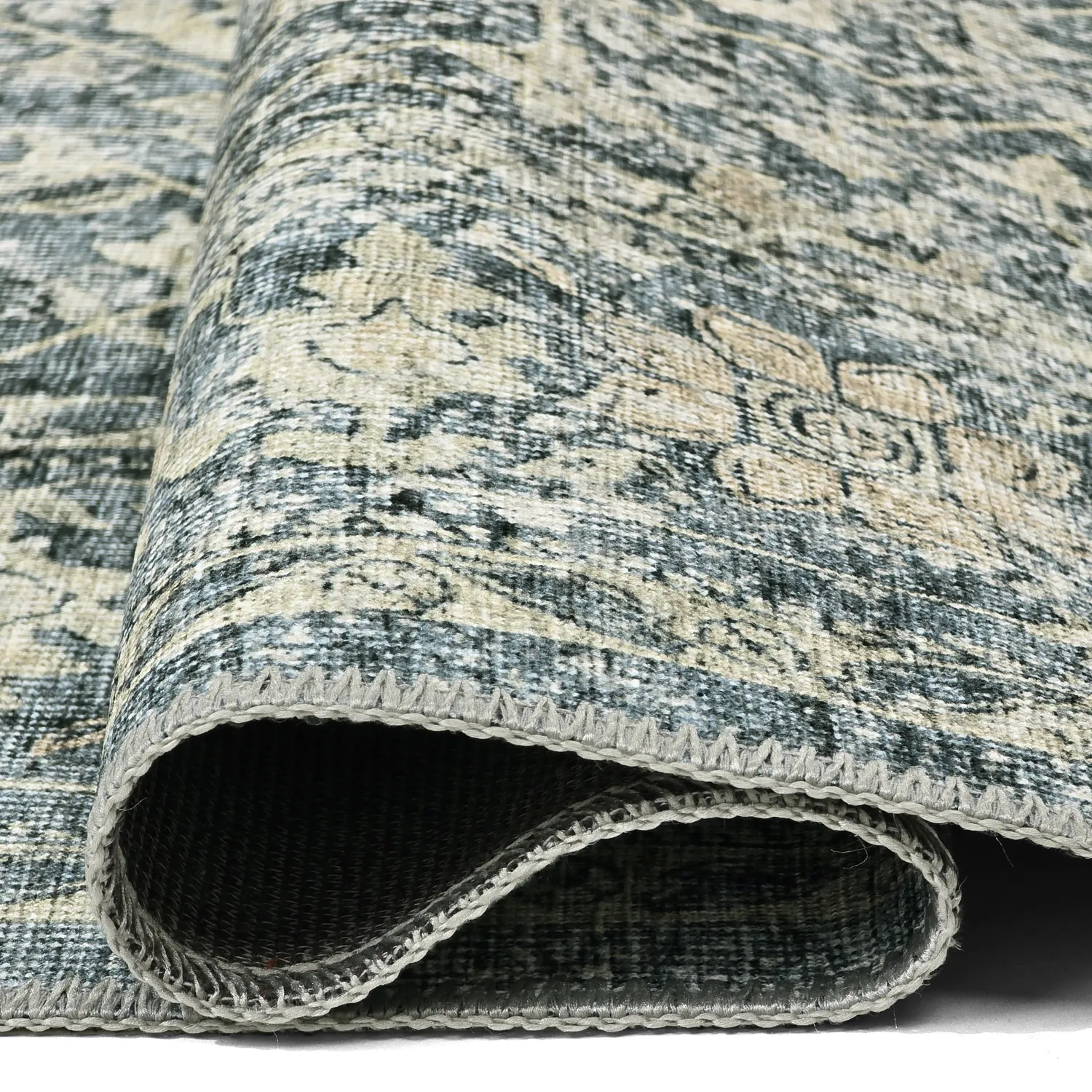 Koberec s plochým tkaním - Meralis (modrý)