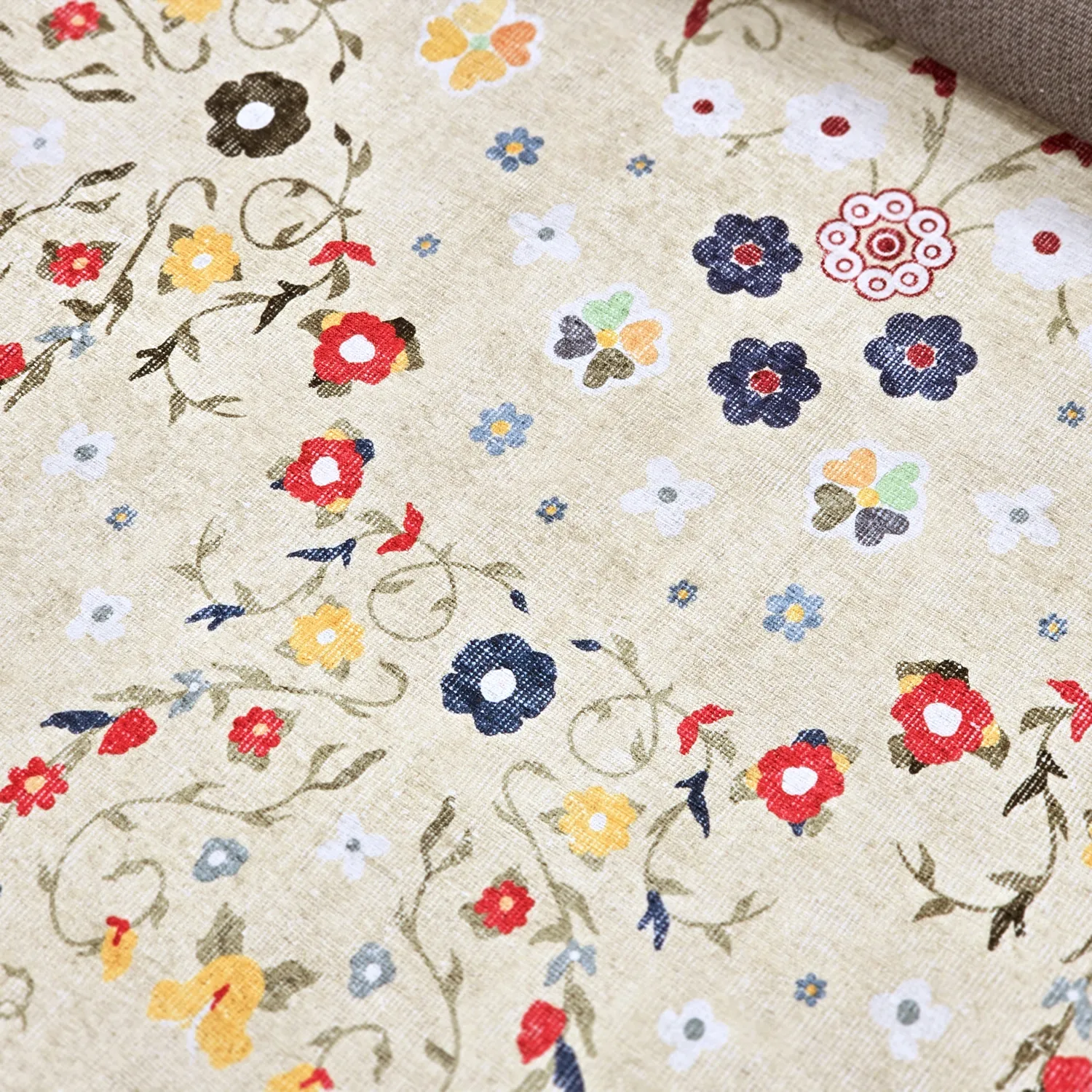 Koberec s plochým tkaním - Nabilar (krémový)