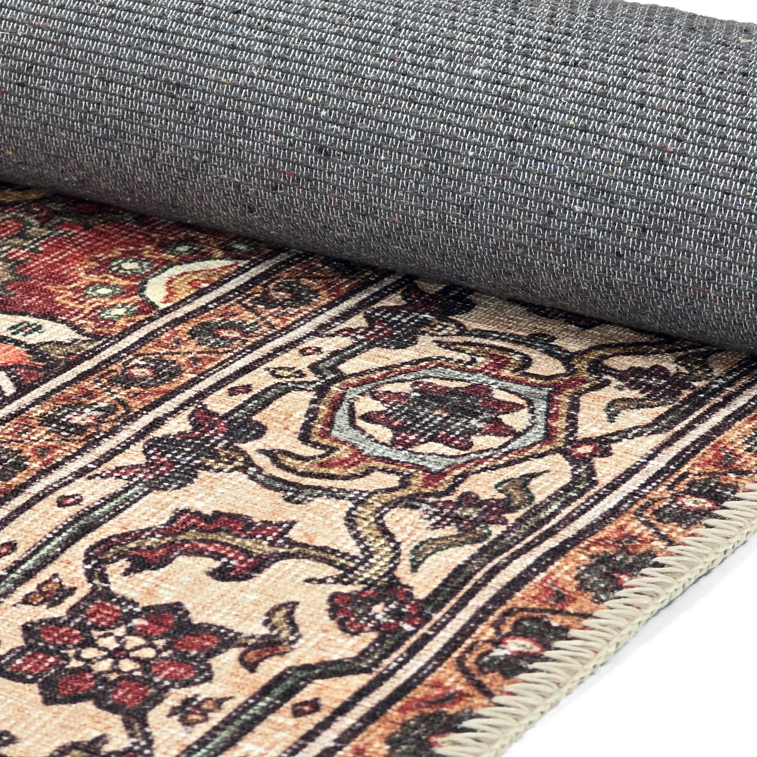 Koberec s plochým tkaním - Samaria (červený)