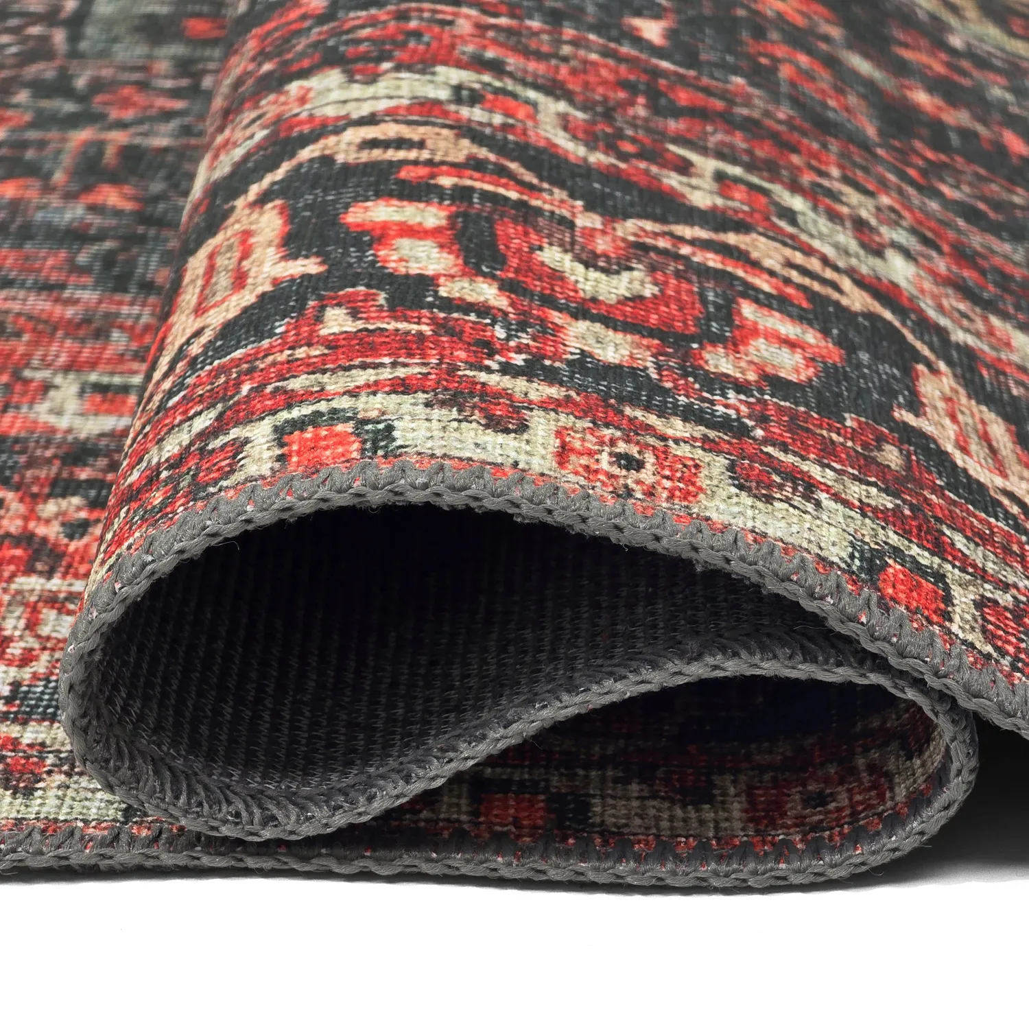 Koberec s plochým tkaním - Velamir (červený)