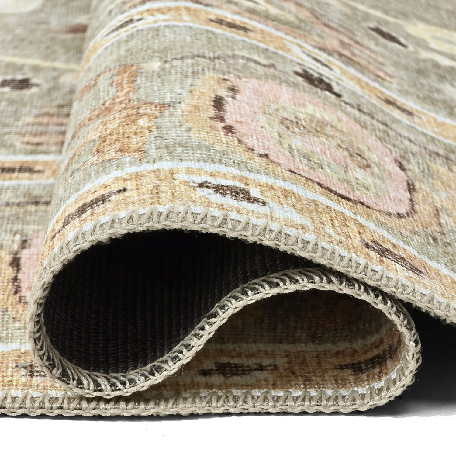 Koberec s plochým tkaním - Yara (béžový)