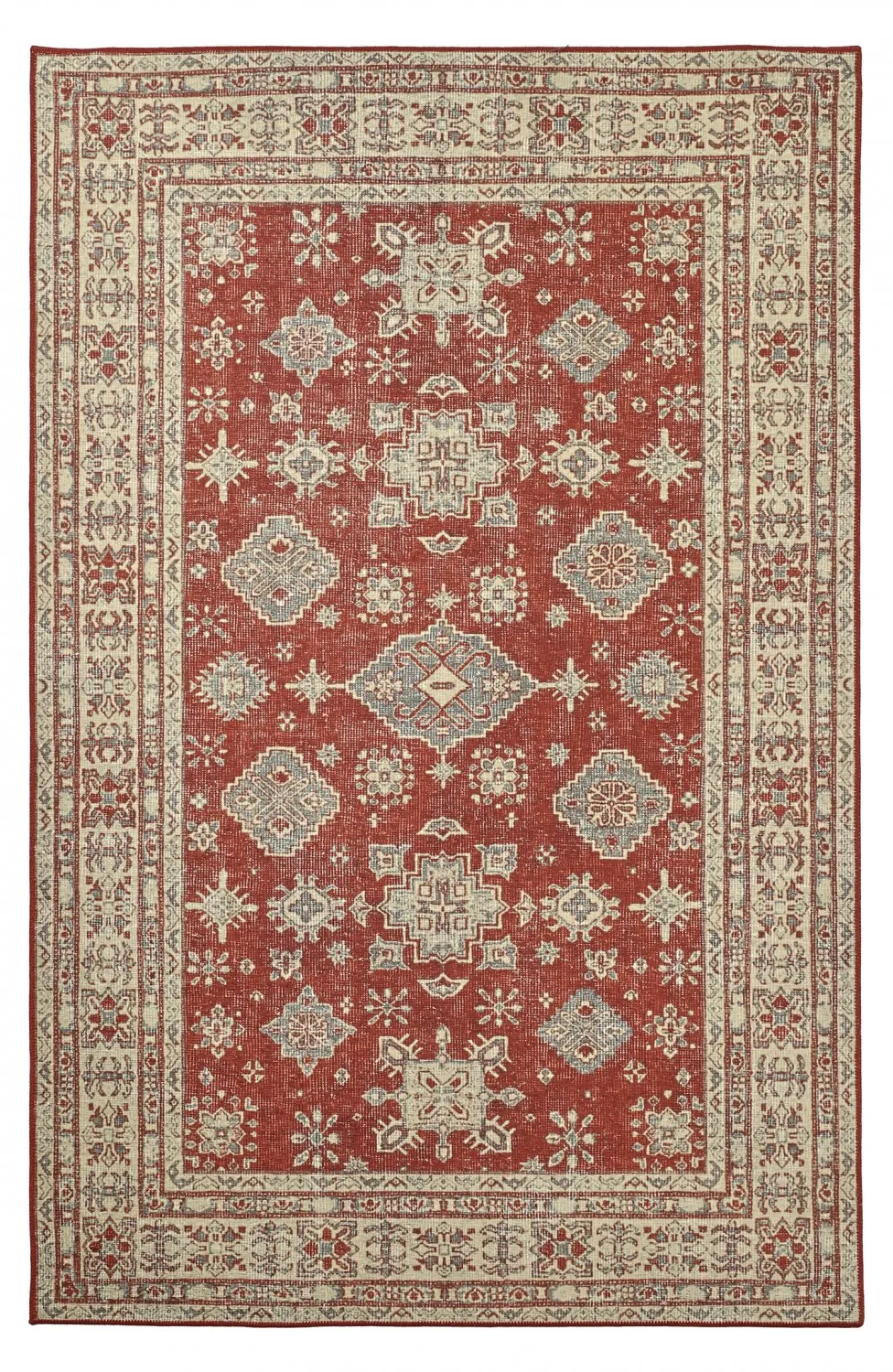 Plátený koberec - Zuleina (červená)