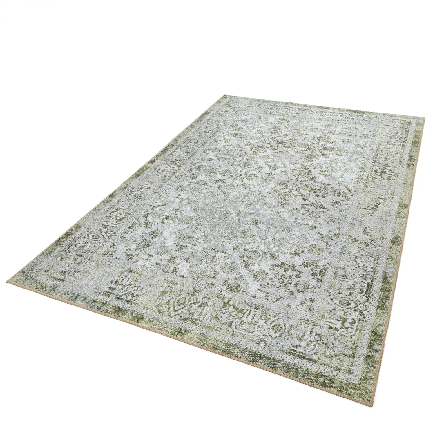 Koberec s plochým tkaním - Denizli (zelená)