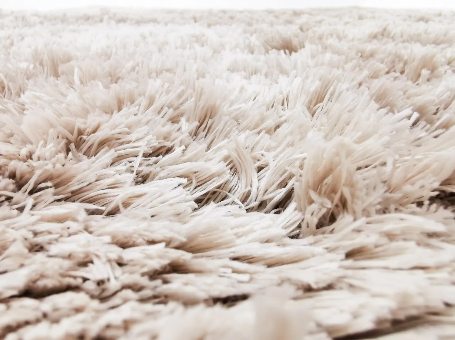 Koberce s chlupem - Plátno (béžové)