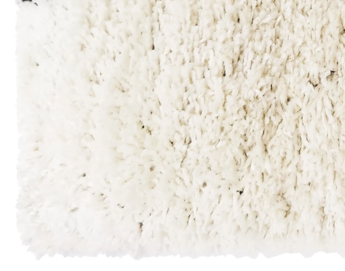 Hladké koberce - Tavola (čierna/biela)