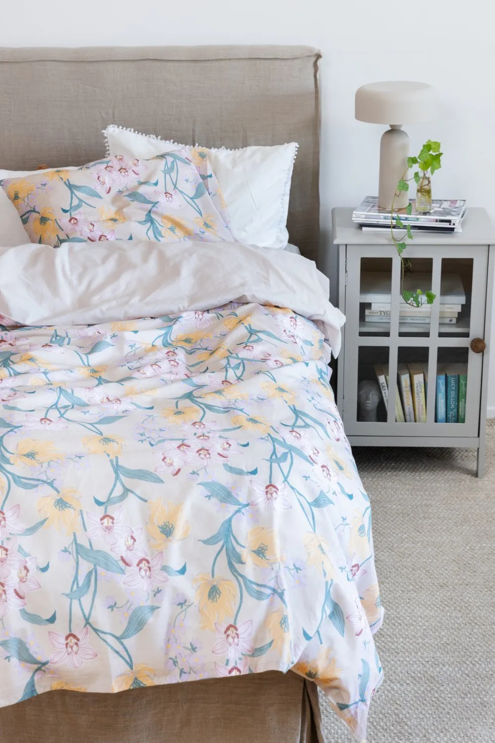 Súprava obliečky na periny - Florina (ružová)