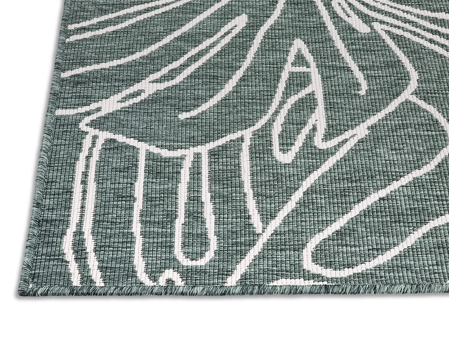 Koberec na vnútorné a vonkajšie použitie - Francis (zelený)