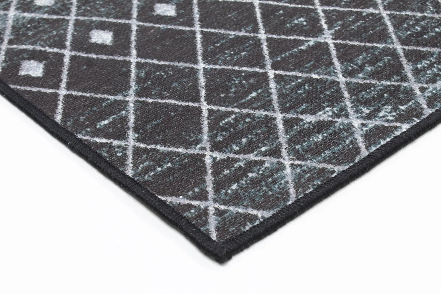 Koberec Wilton - Stella (čierny/biely)