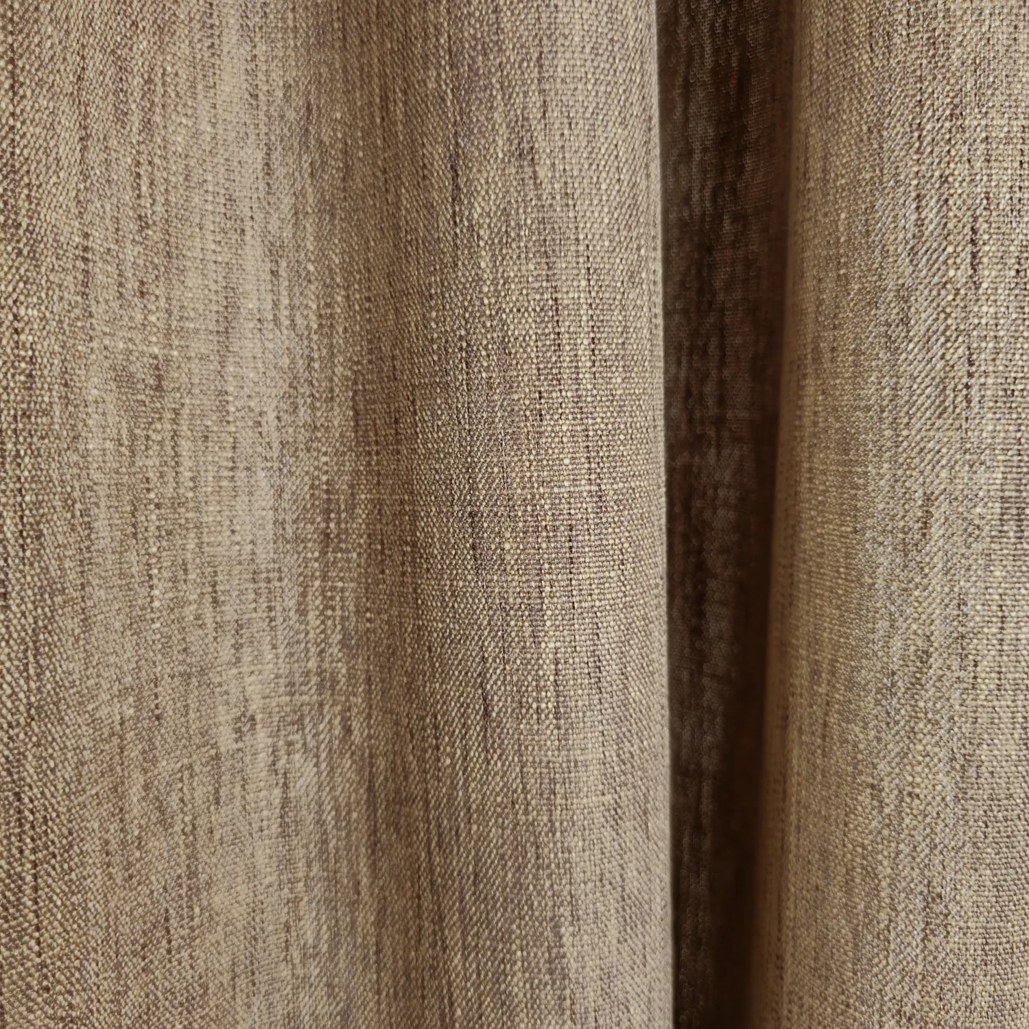 Záclony - Záclona z ľanu Melania (hnedá)