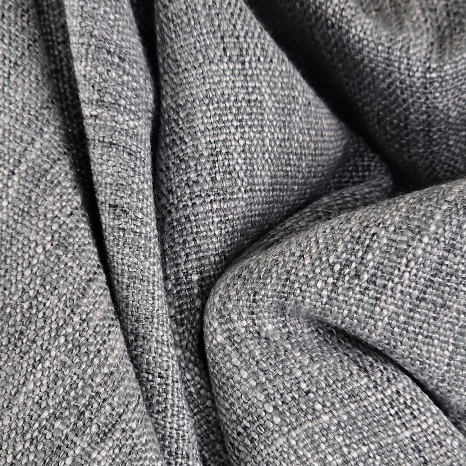 Záclony - Záclona z ľanu Melania (svetlo šedá)