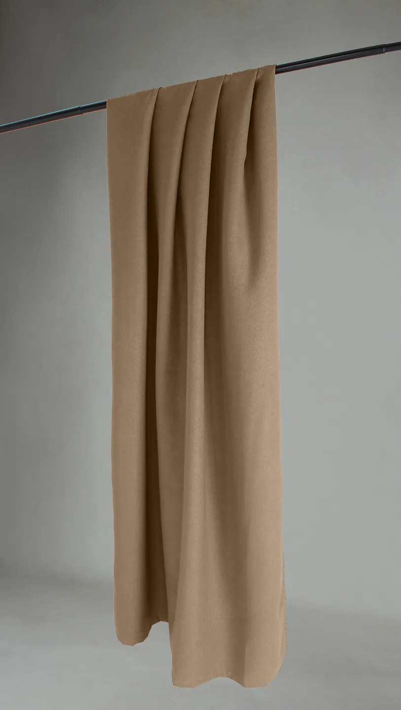 Záclony - Záclona blackout Octavia (hnedá)