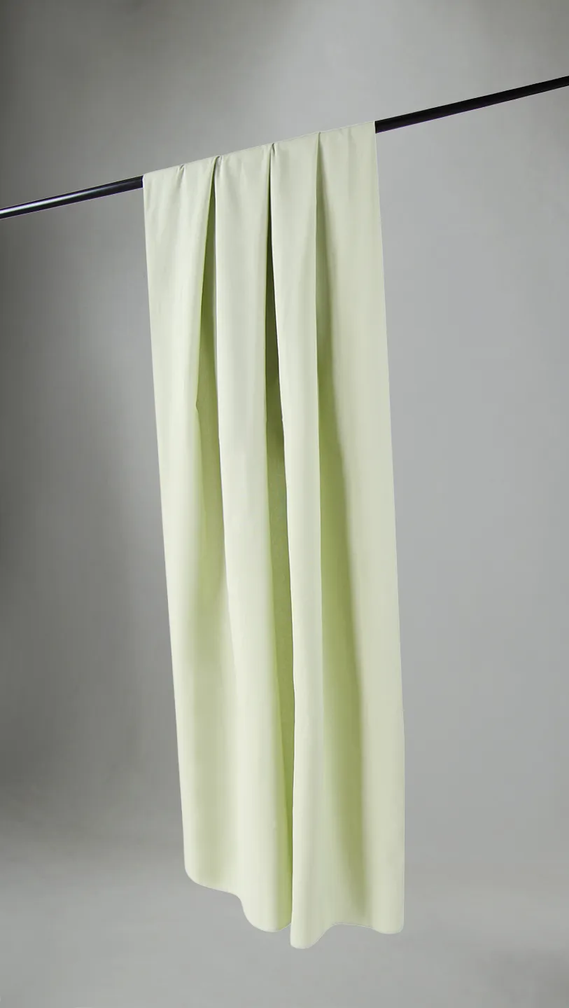 Záclony - Záclona z bavlny Anja (svetlozelená)