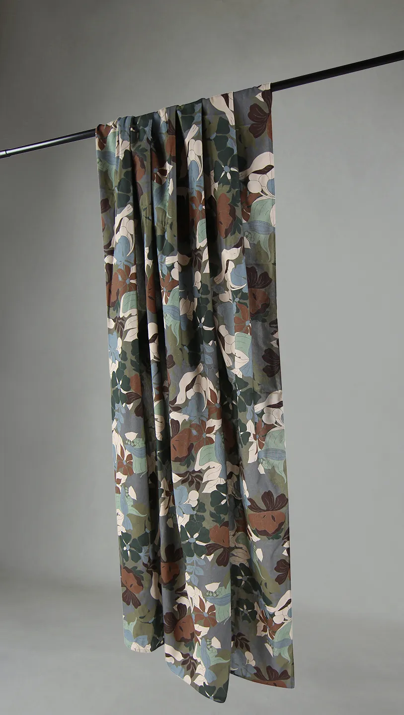 Záclony - Záclona z bavlny Asta (zelená)