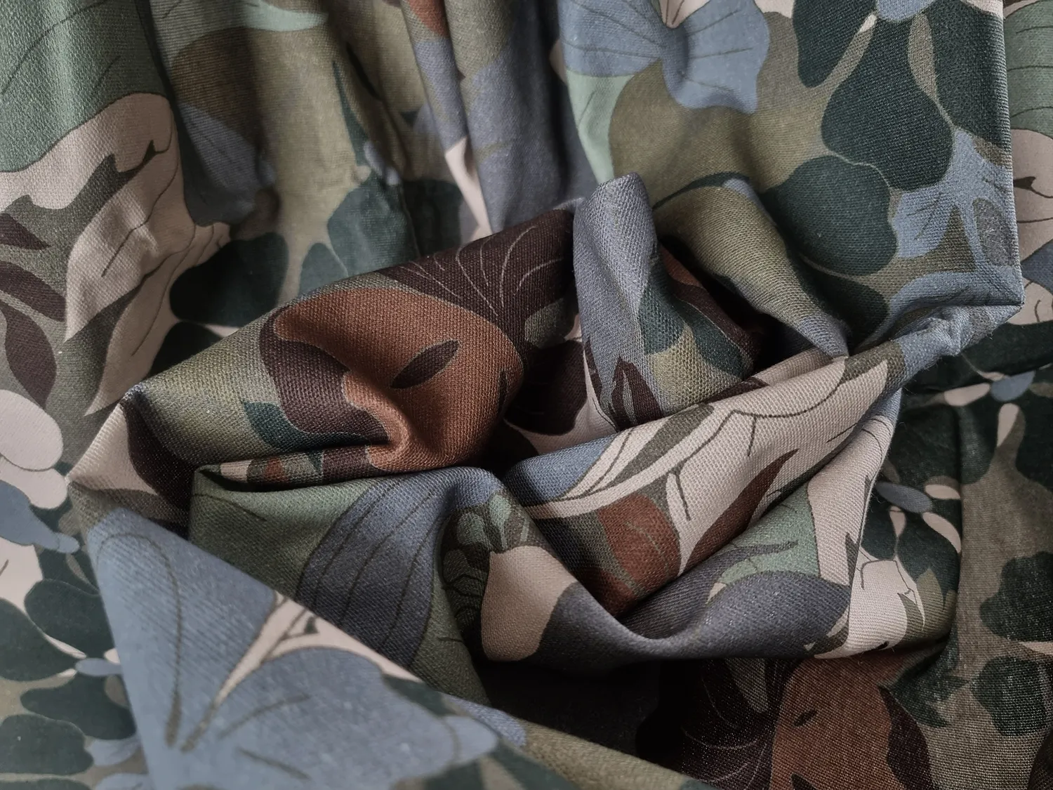 Záclony - Záclona z bavlny Asta (zelená)