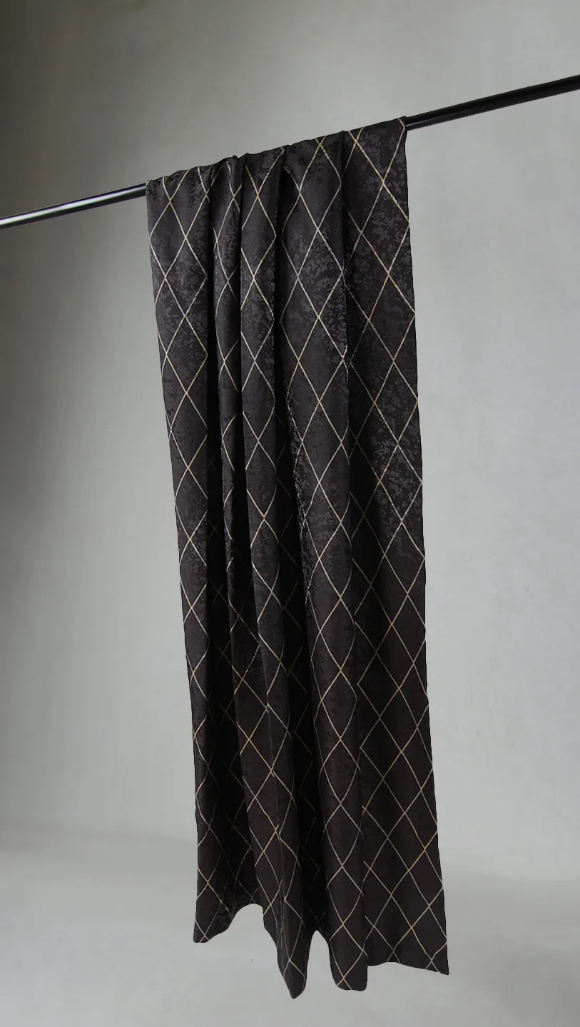 Záclona - Rory (čierna)
