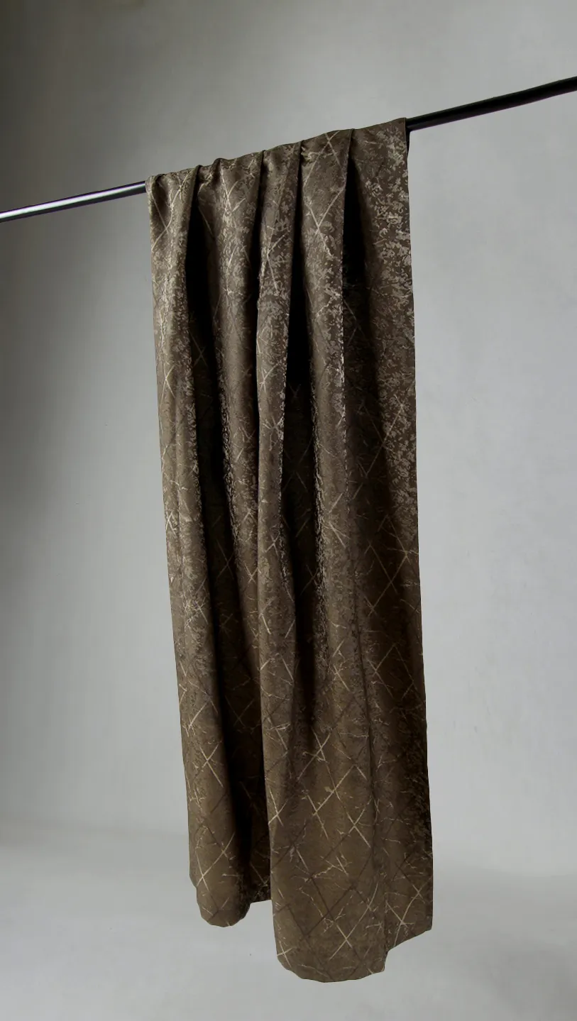 Záclona - Rory (hnedá)