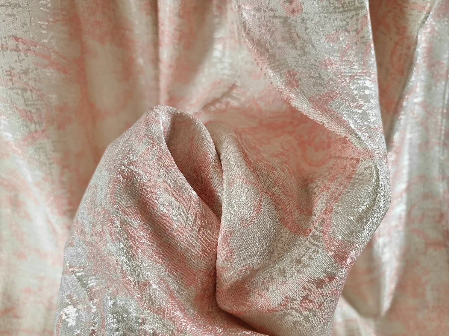 Záclona - Iona (ružová)