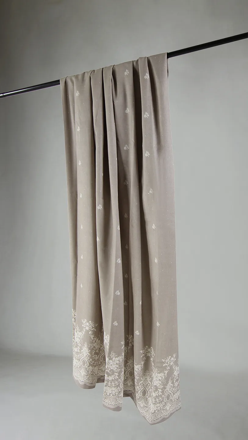Záclona - Edina (šedá)
