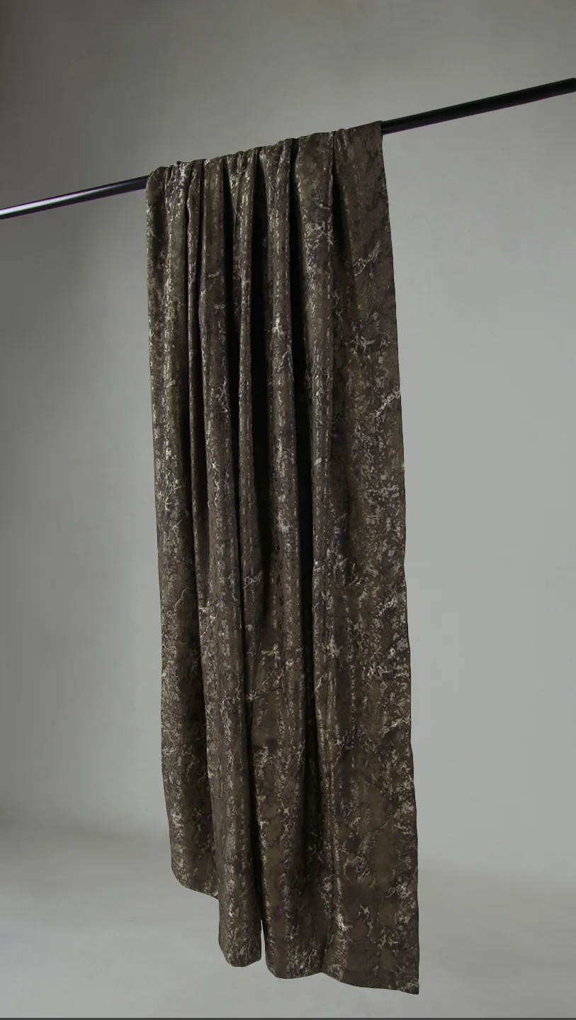 Záclona - Cleo (tmavošedá)