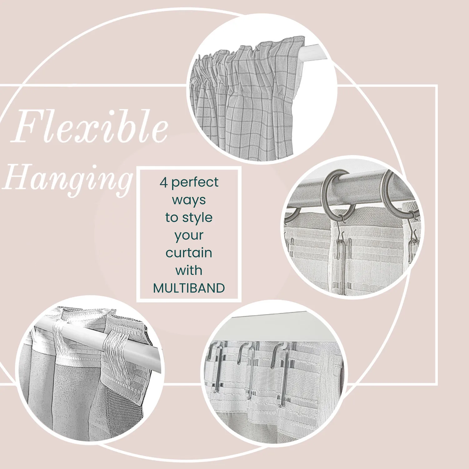 Závesy - Záves blackout Isolde (béžový)