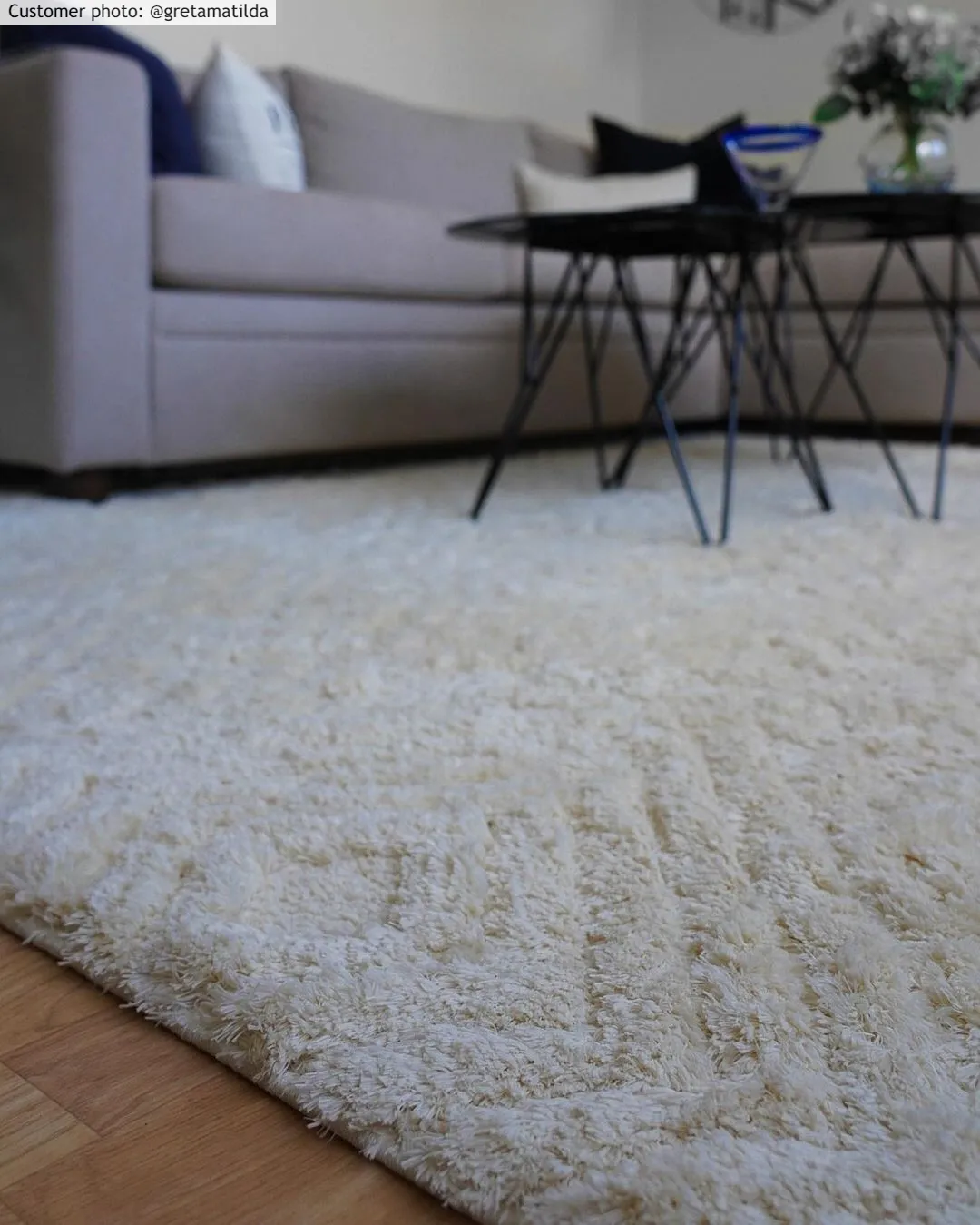 Koberec s dlhým vlasom - Monti (offwhite)