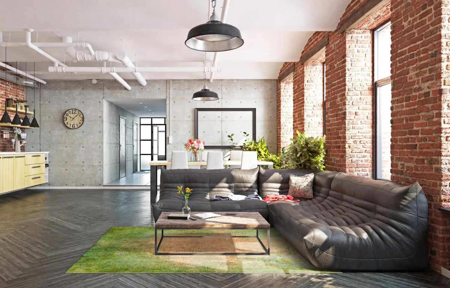 Koberec Wilton - Noia (zelený)