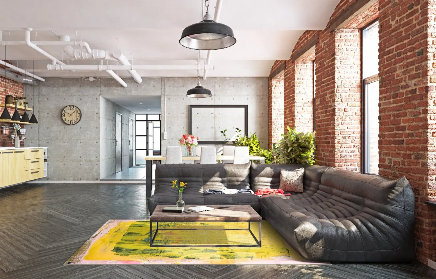 Koberec Wilton - Lemos (žltý)