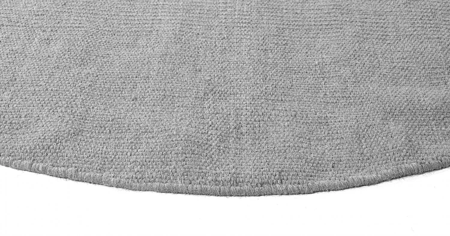 Kruhový koberec - Hamilton (šedý)