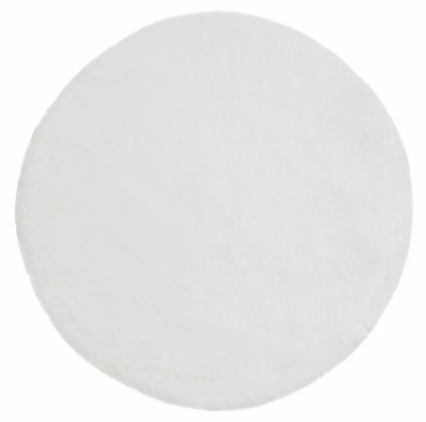 Koberce okrúhle - Cloud Super Soft (biela)