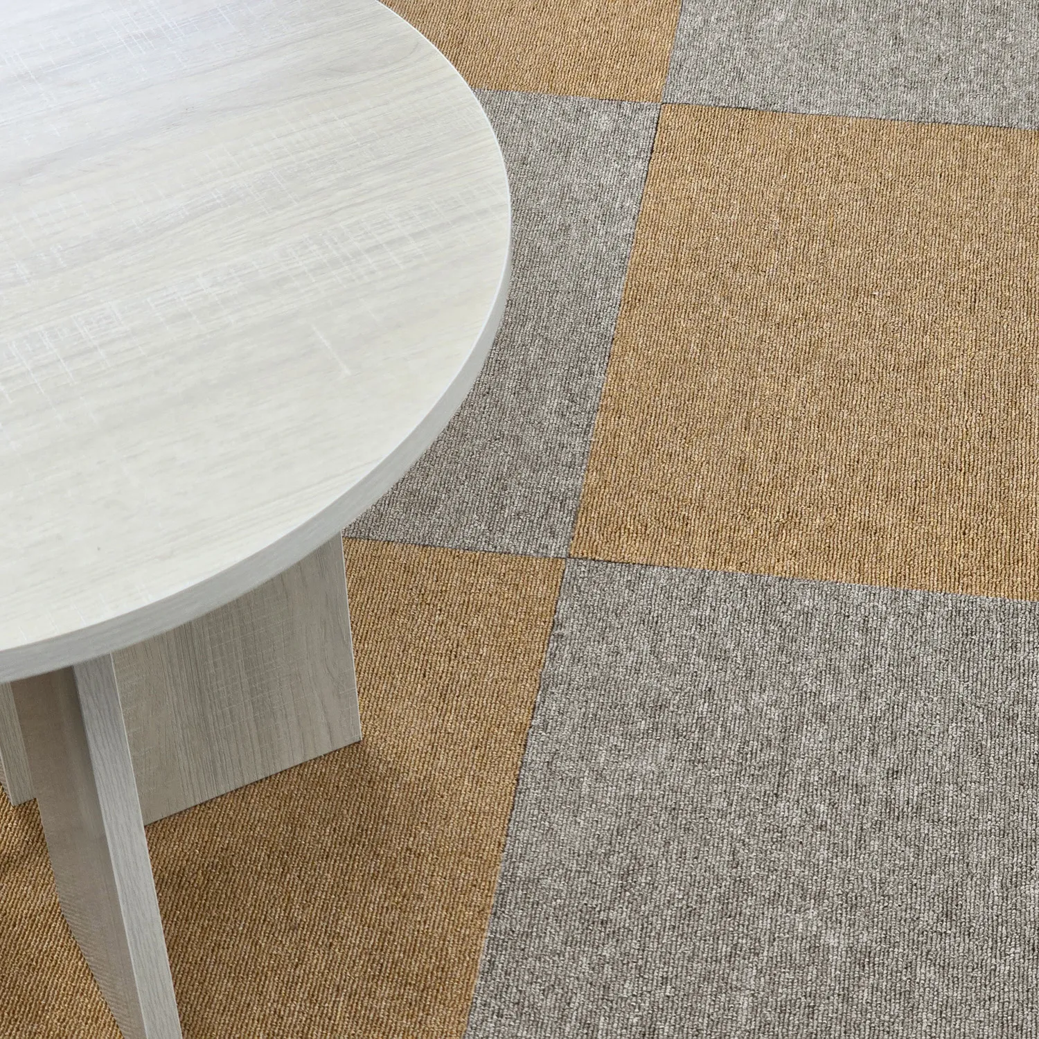 Koberec - Almeria Textilné dlaždice 24 ks (béžový)