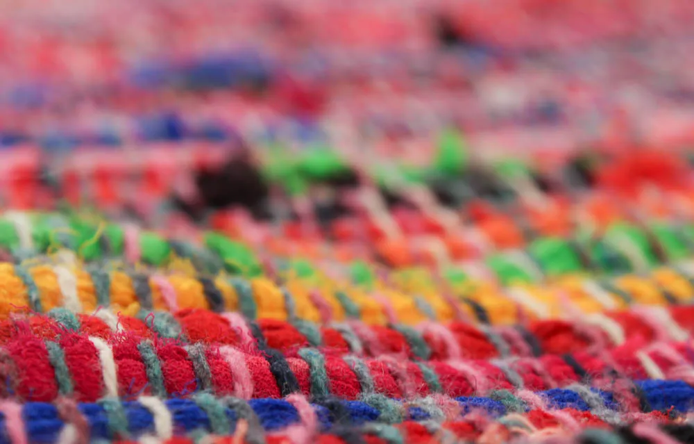 Koberec z kusov - Domov (multi)