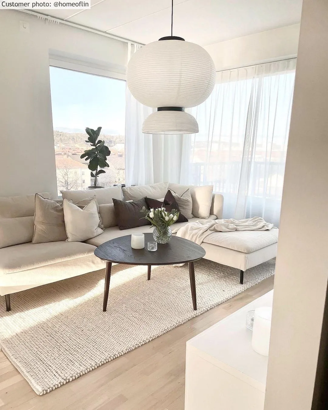 Vlnený koberec - Avafors Wool Bubble (béžový)