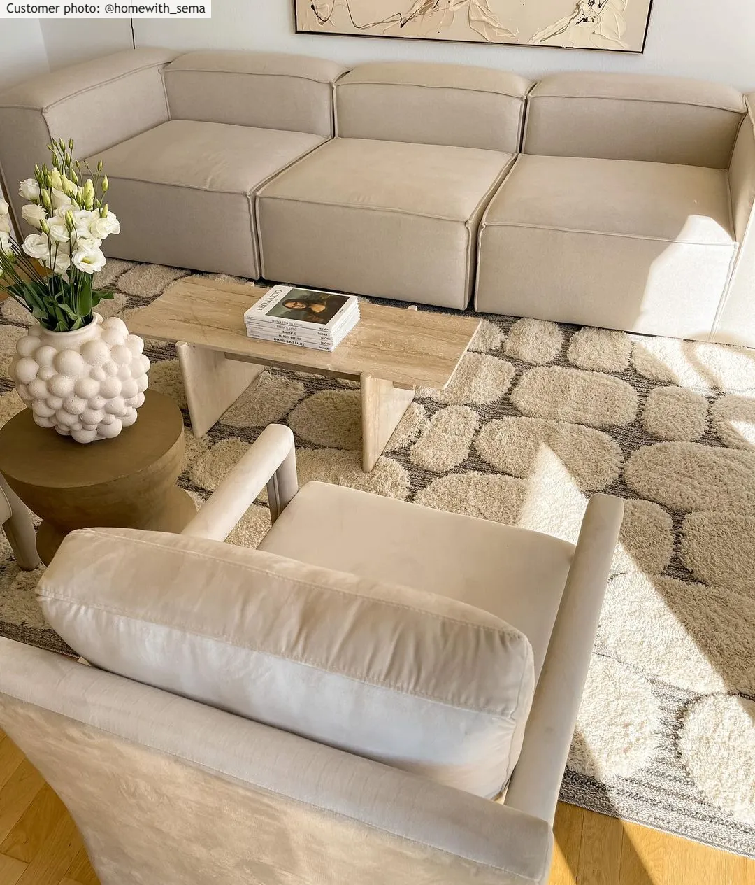 Koberce s dlhým vlasom - Fondi (béžová)