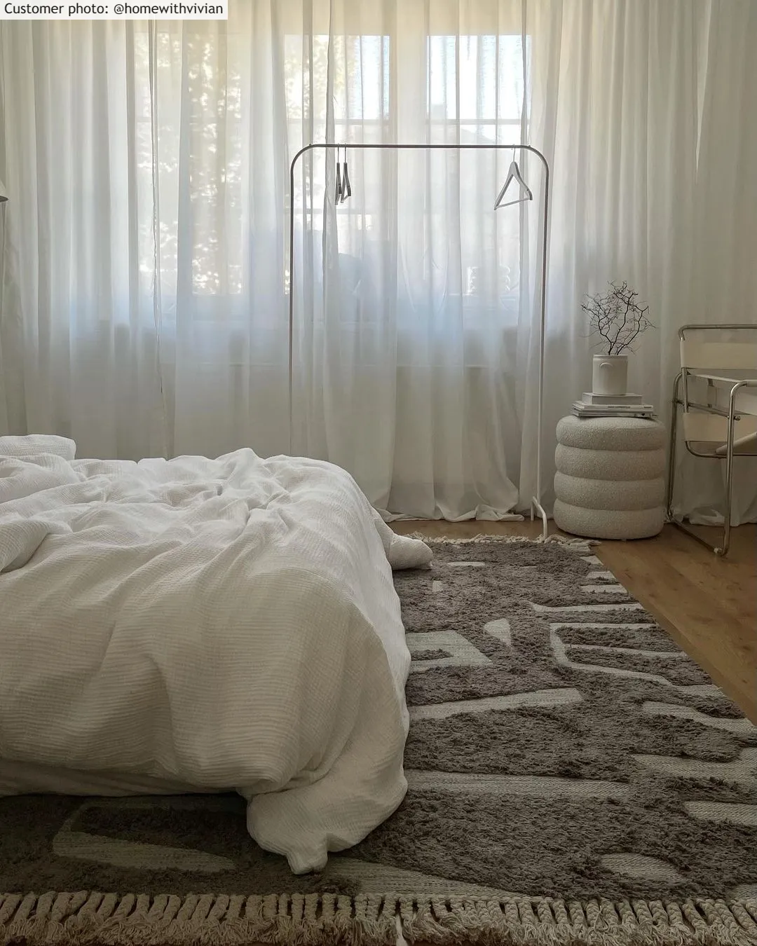 Bavlnený koberec - Split (šedý)