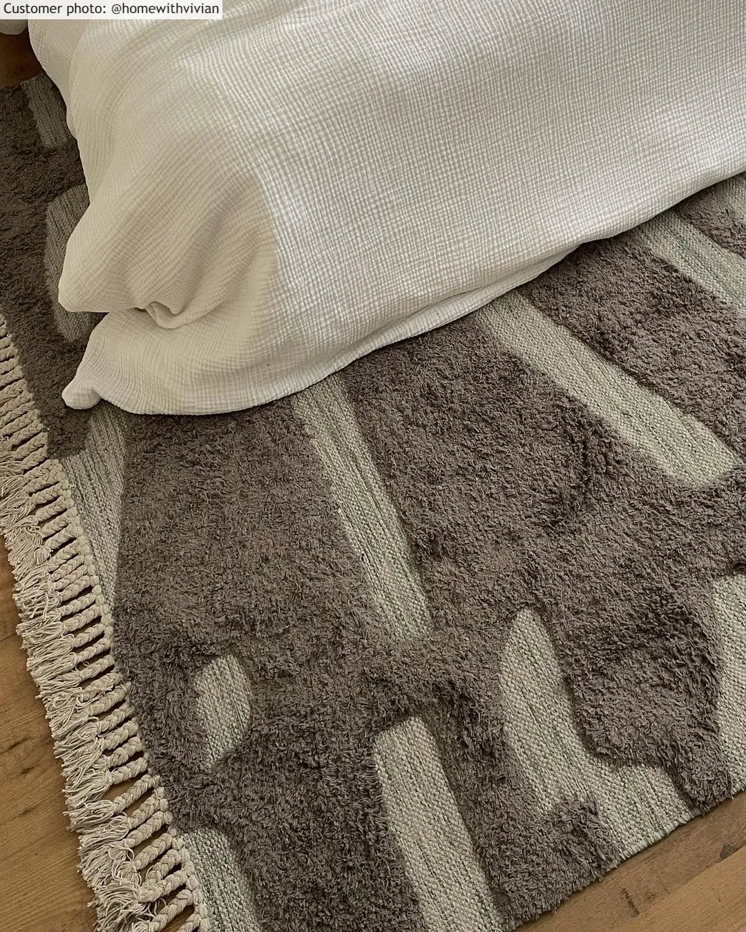 Bavlnený koberec - Split (šedý)