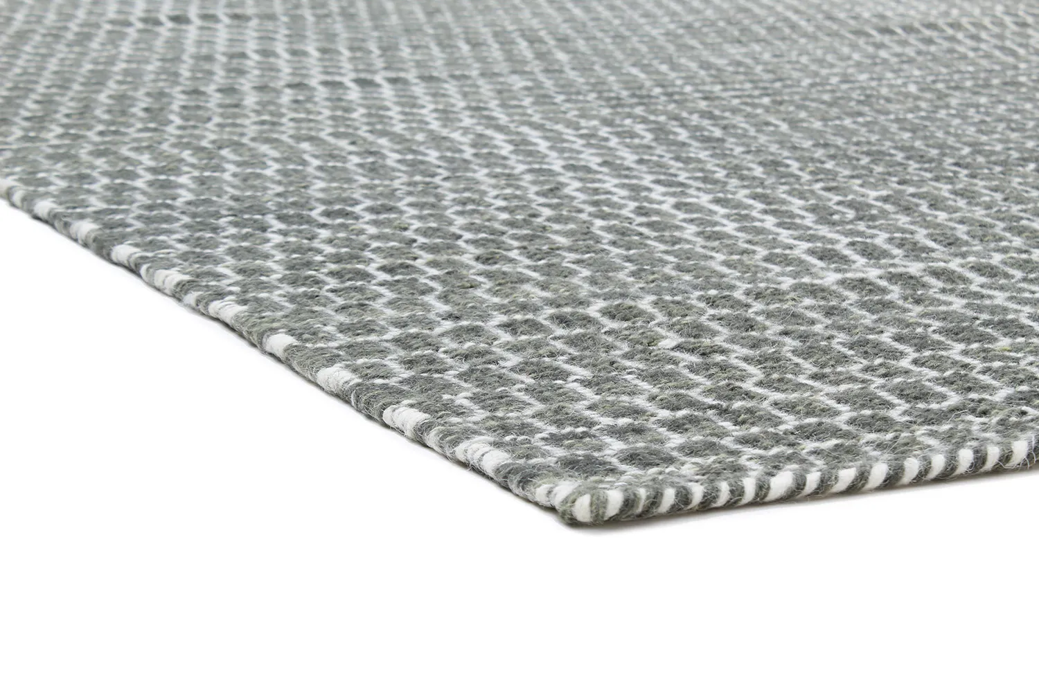 Vlnený koberec - Honey (tmavošedý)