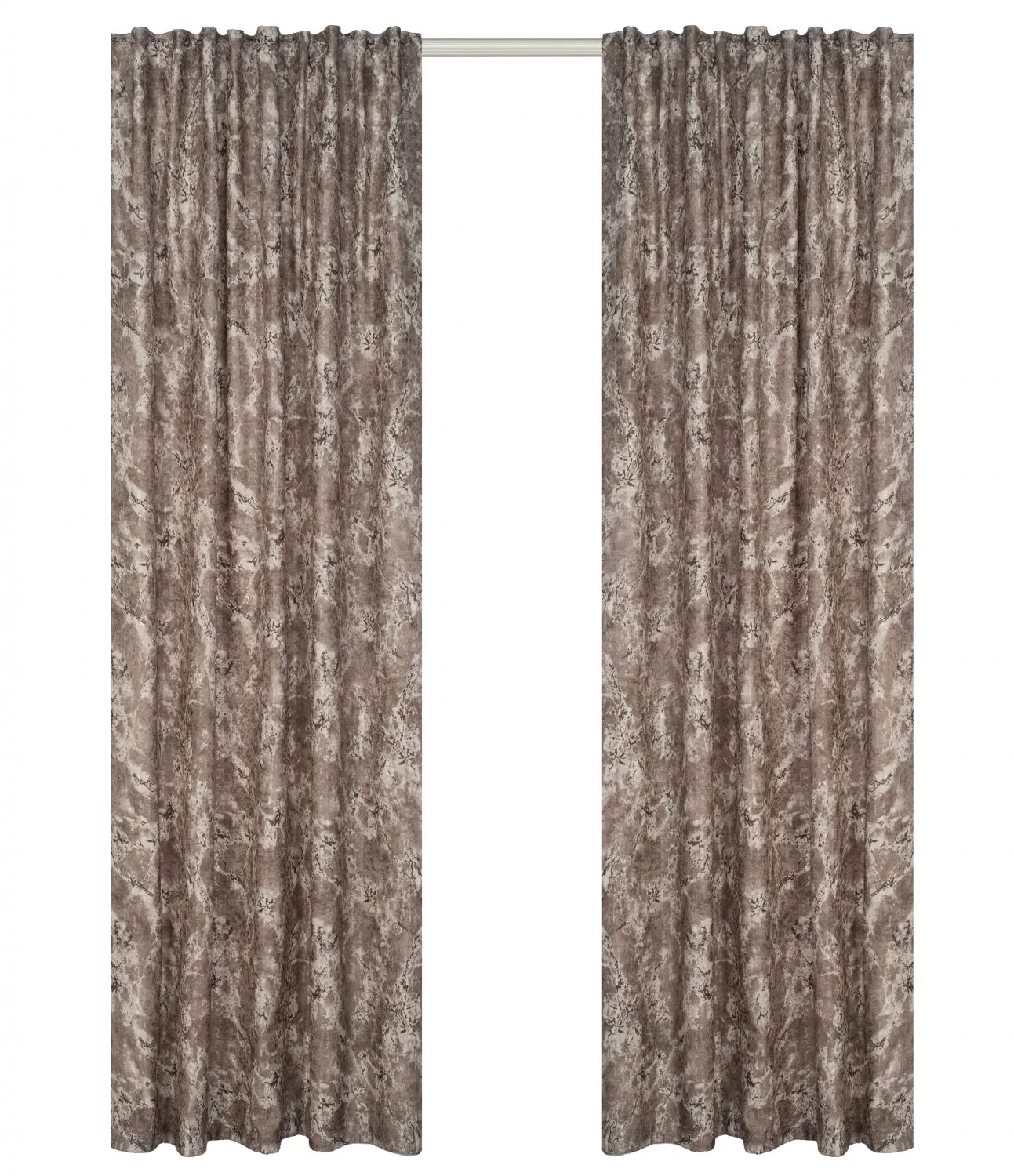 Záclona - Cleo (hnedá)