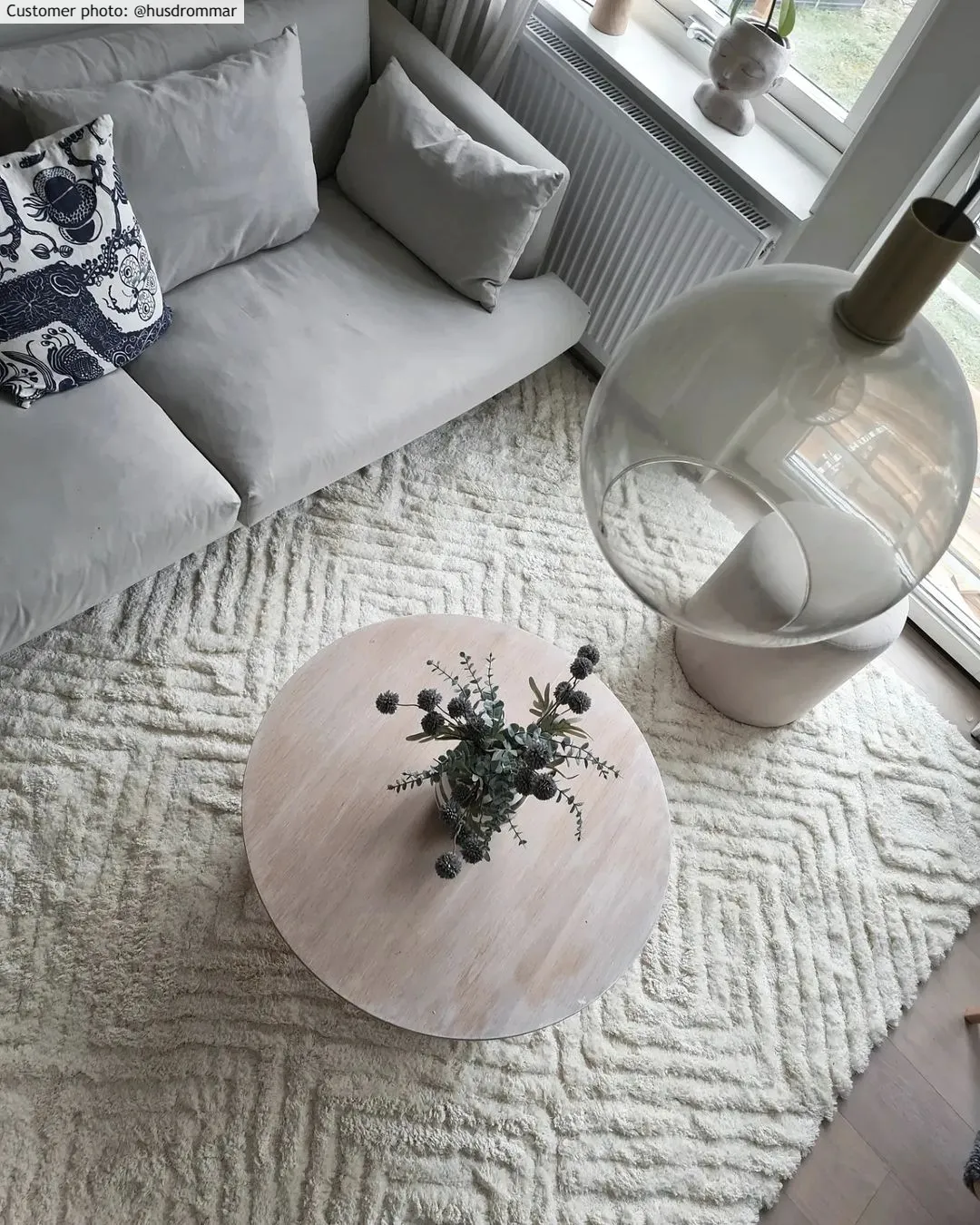 Koberec s dlhým vlasom - Monti (offwhite)