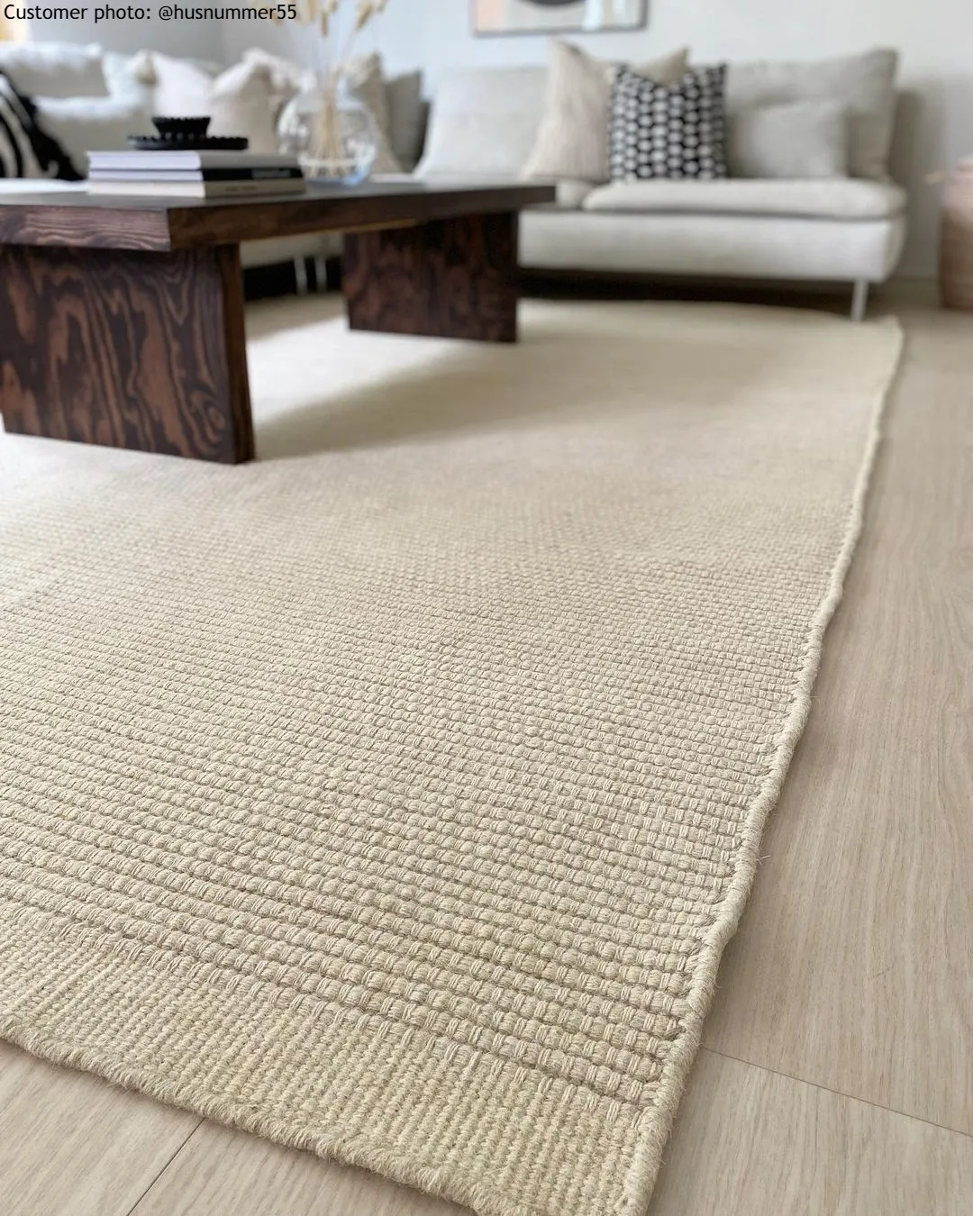 Vlnený koberec - Coastal (krémový)