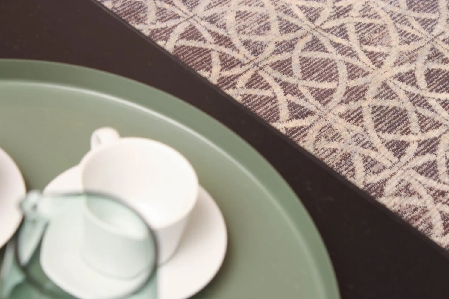 Vlnený koberec - Abria (antracitová)