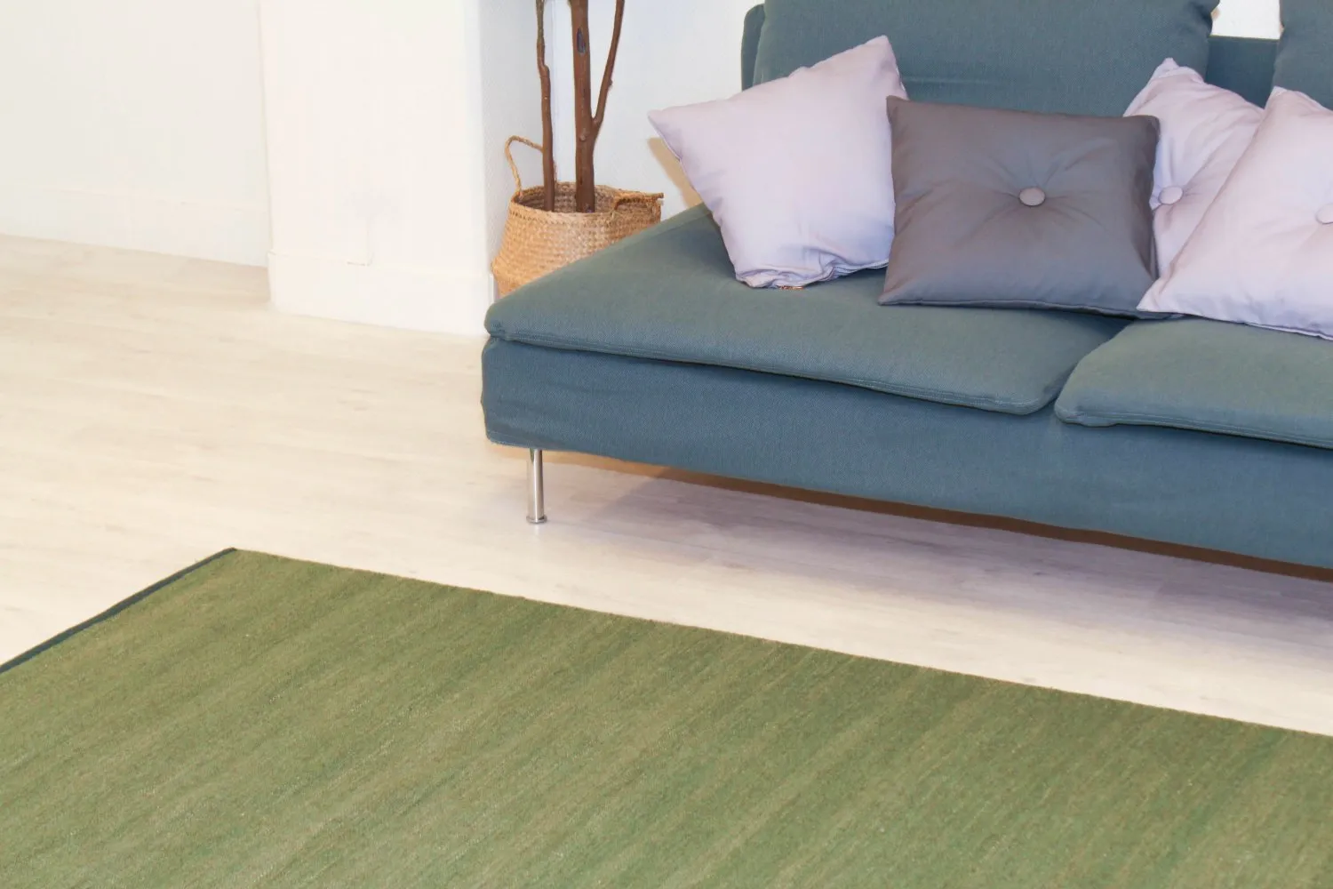 Vlnený koberec - Kandia (zelený)