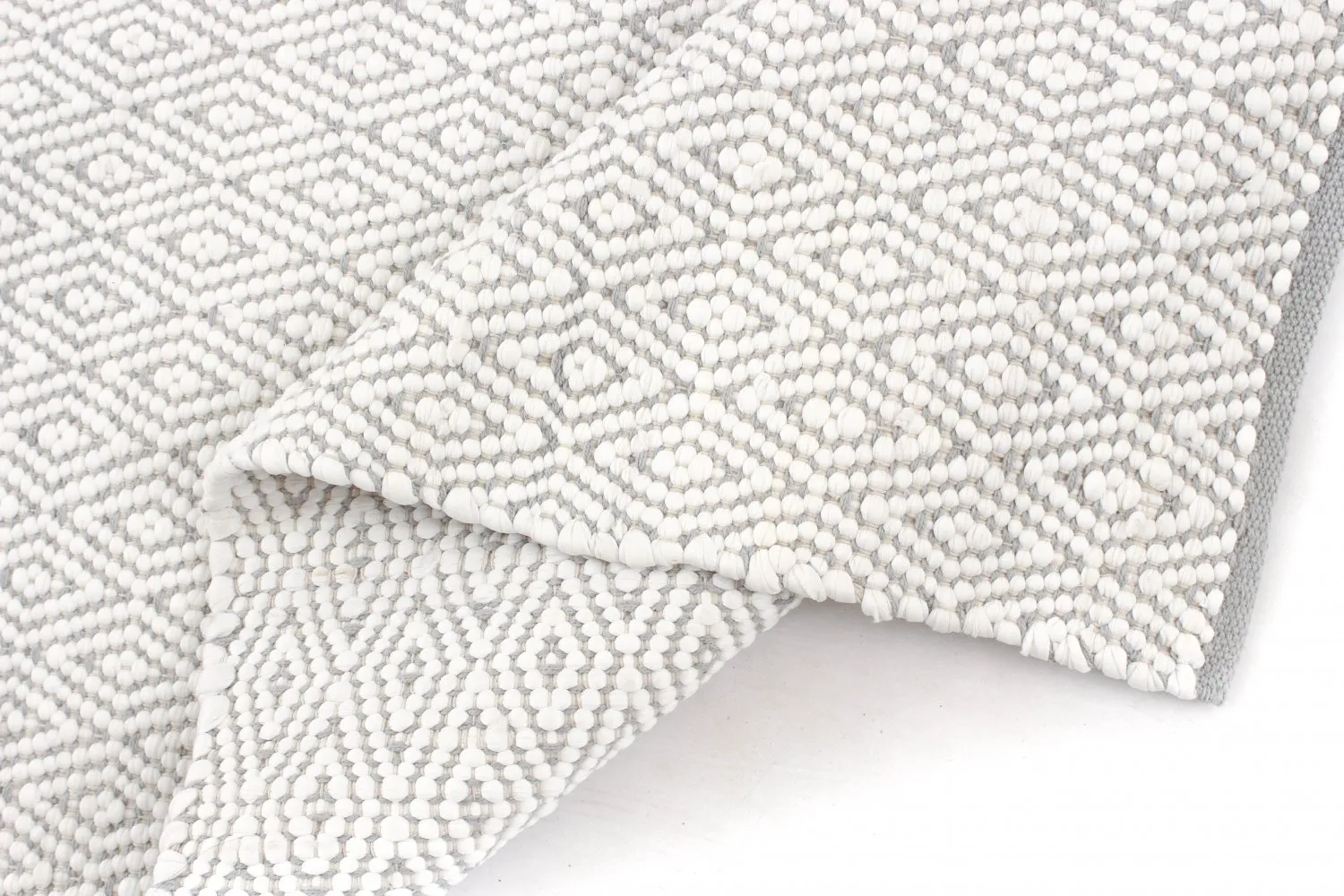 Koberec z kusov - Falster (šedý)