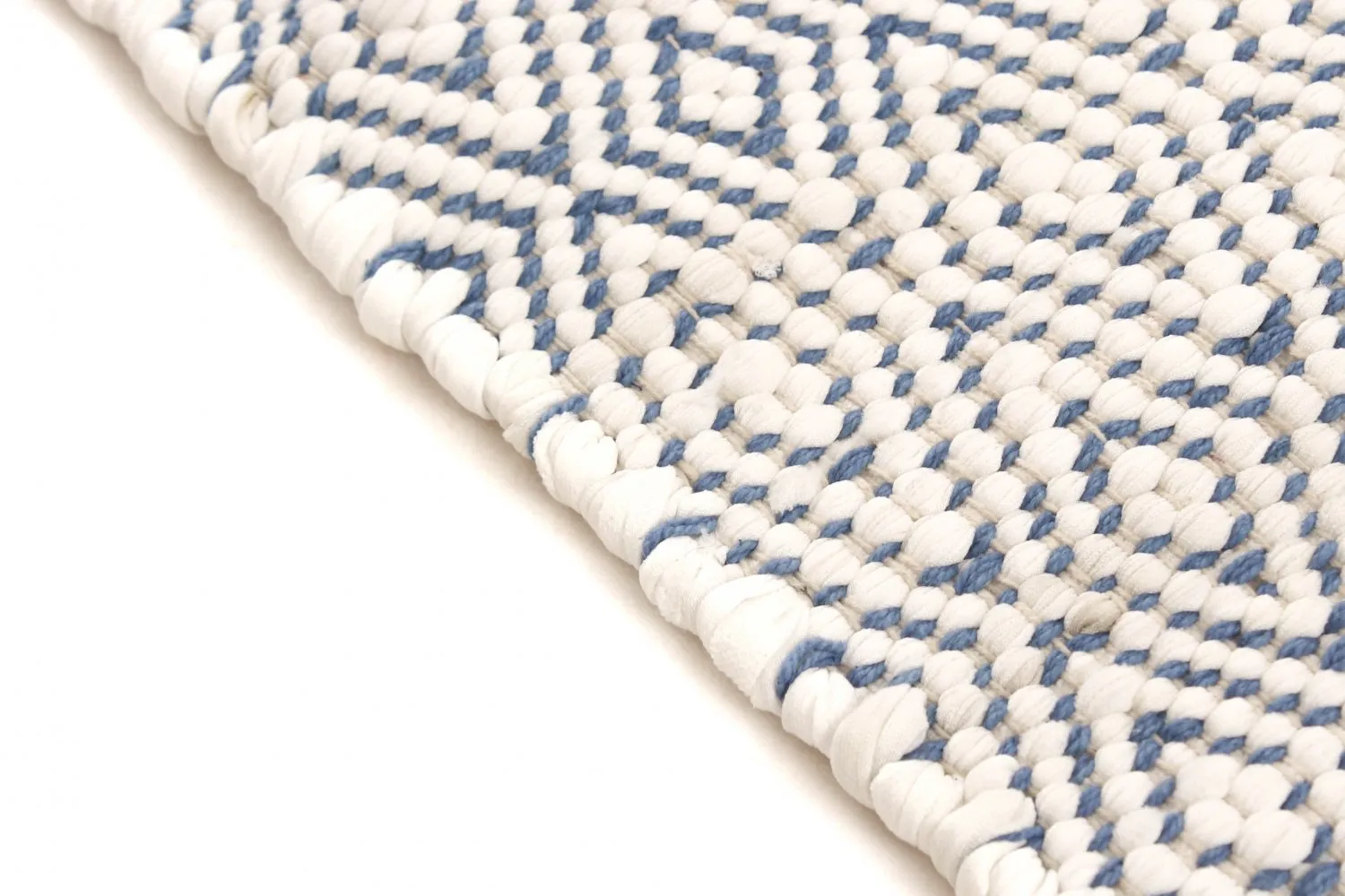 Koberec z kusov - Falster (modrý)