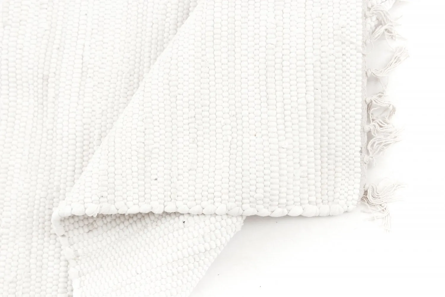 Koberec z kusov - Silje (biela)