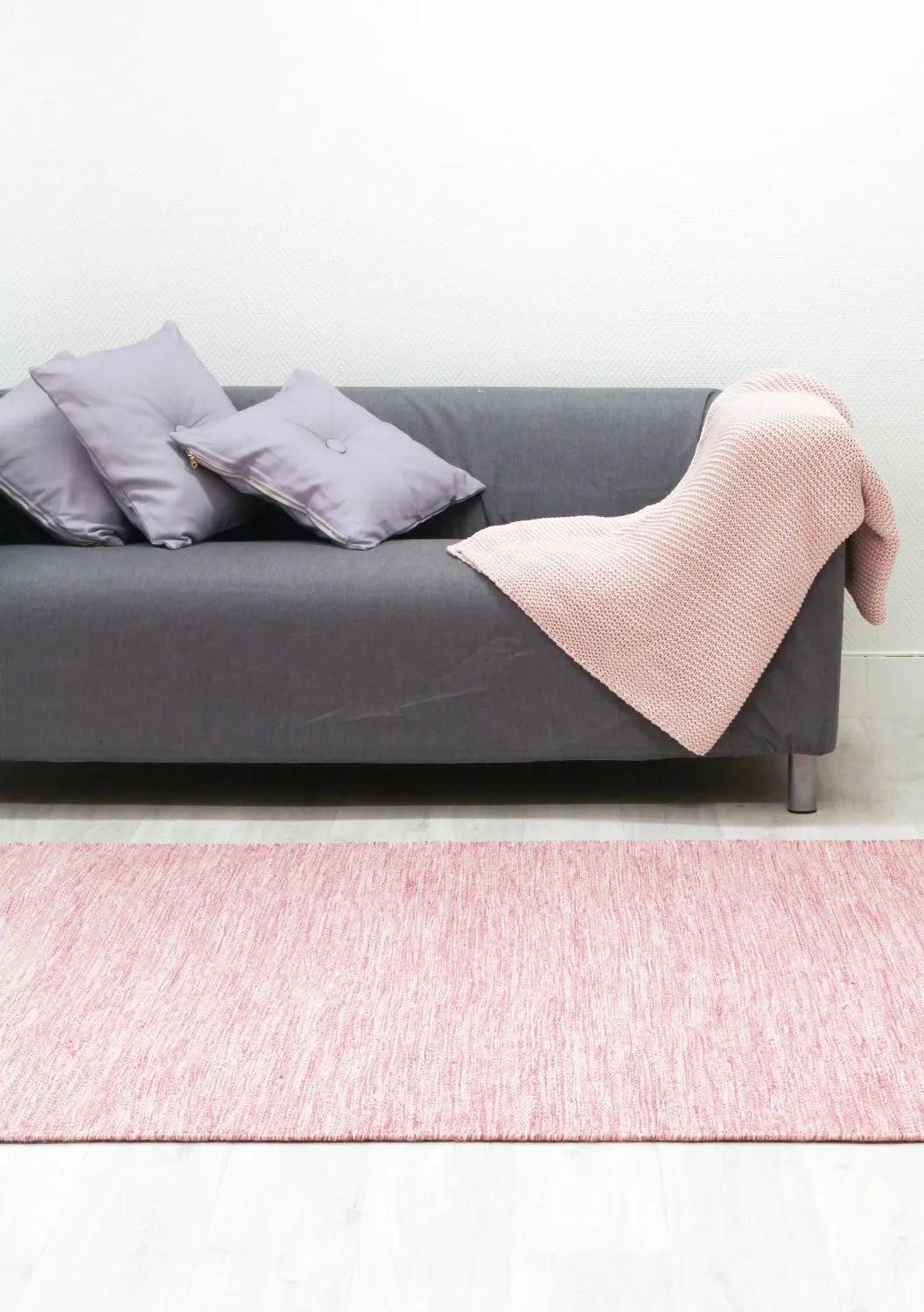 Vlnený koberec - Wellington (ružový)