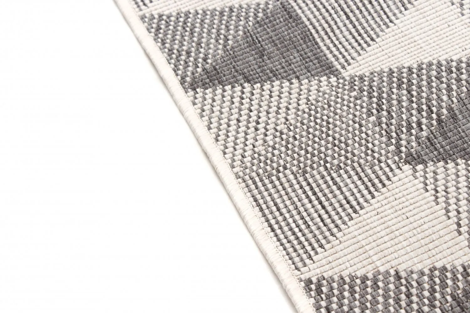 Koberec na interiér a exteriér - Brussels Pattern (šedý)