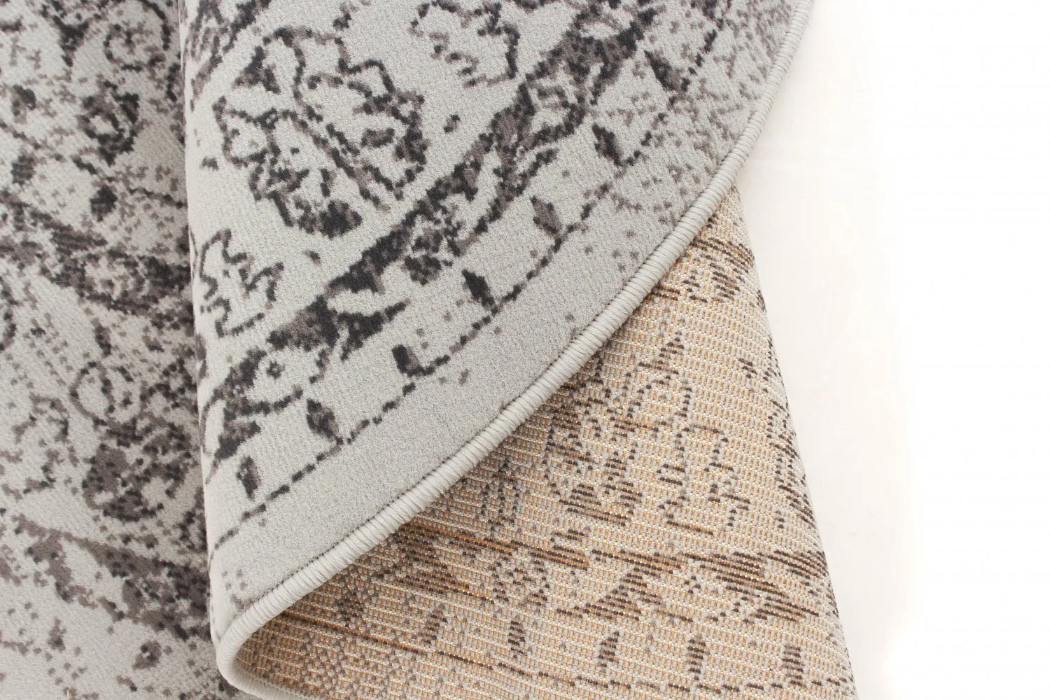 Kruhový koberec - Peking Noble (šedý)