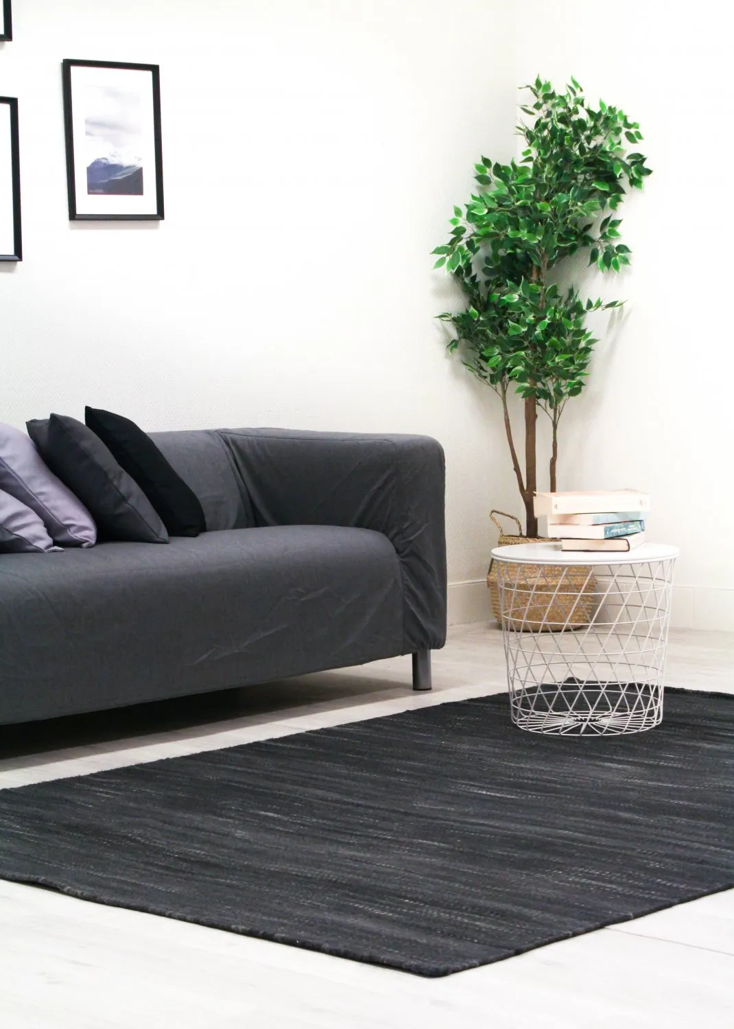 Vlnený koberec - St. Kilda (tmavo šedý)