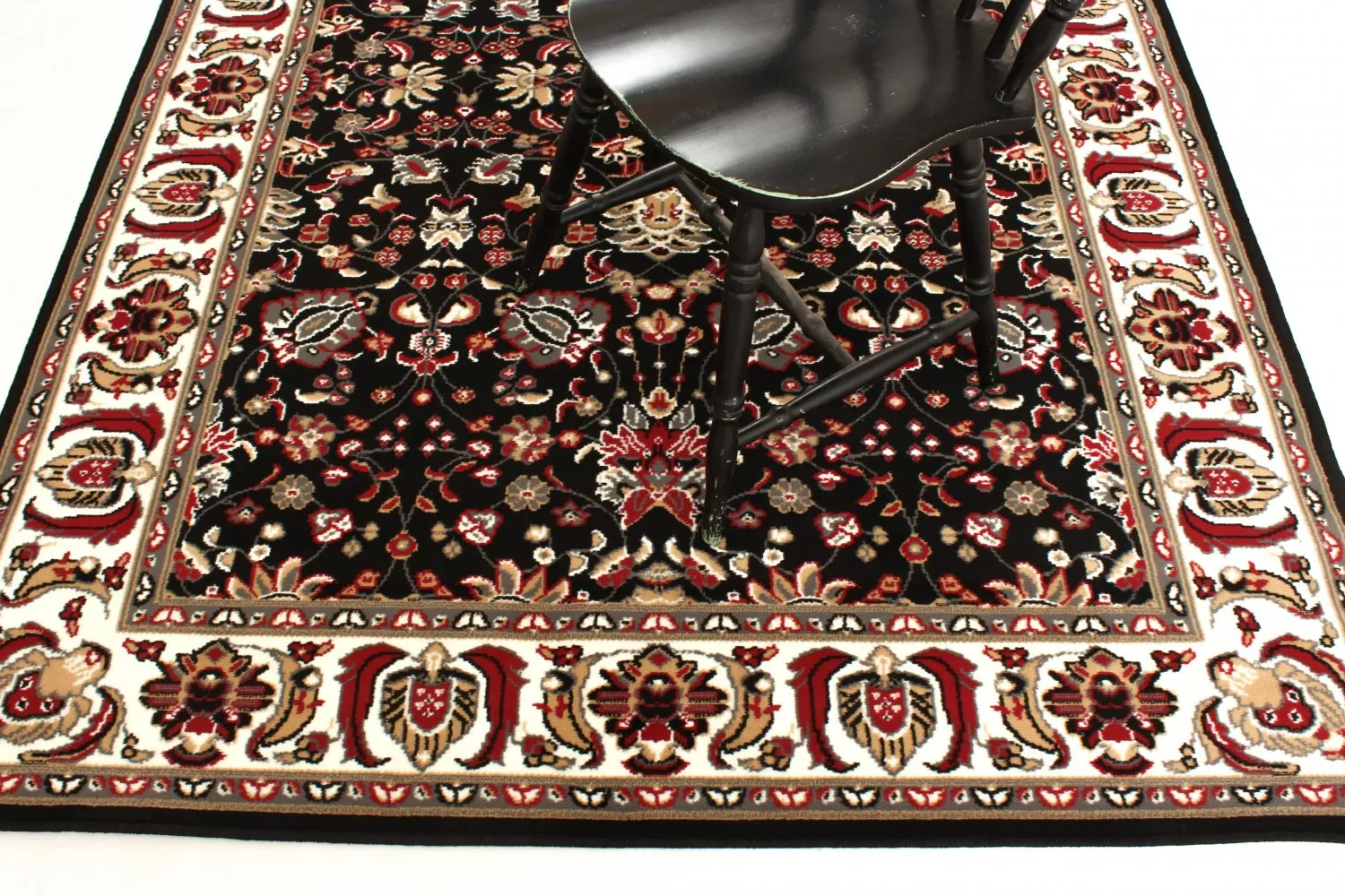 Koberec Wilton - Peking Imperial (čierny)